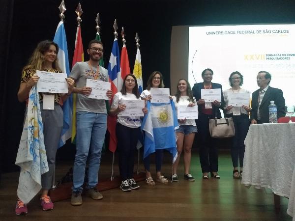 Jóvenes investigadores de la UNNOBA, premiados en Brasil