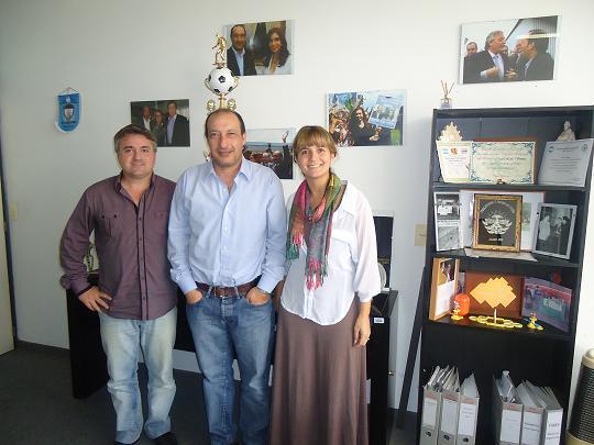Aitta y Boixart se entrevistaron con funcionario de Desarrollo Social de la Nación