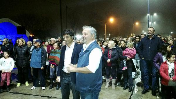 Inauguraron las mejoras en avenida Alessandro