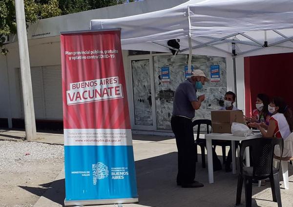 Covid19: Rojas entre las ciudades de mayor porcentaje de vacunación de la Región IV 