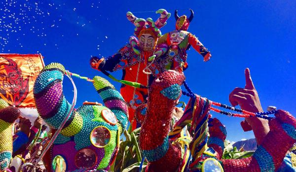 Color, música y tradiciones en los carnavales jujeños. (Archivo)
