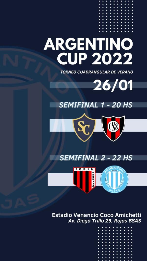 Futbol mayor: Comienza hoy la Argentino Cup