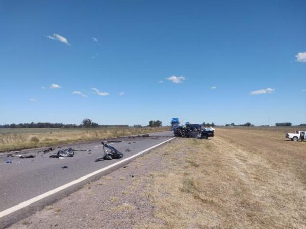 Dos personas fallecieron en un accidente en la ruta 29