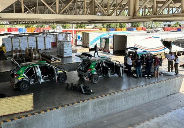 Investigan por presunto contrabando el ingreso al país de tres autos que iban a participar en el Campeonato Argentino de Rally