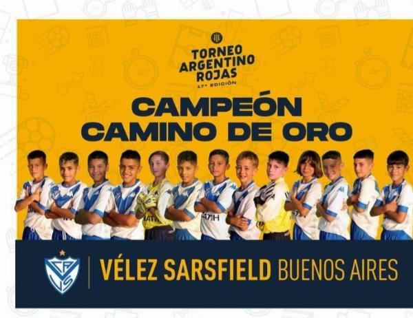Torneo Argentino Rojas: Velez campeón de Oro de la edición 2023