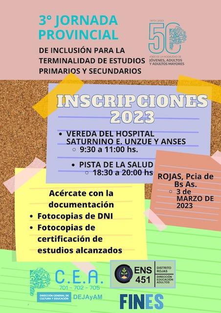  terminalidad de estudios primarios y secundarios