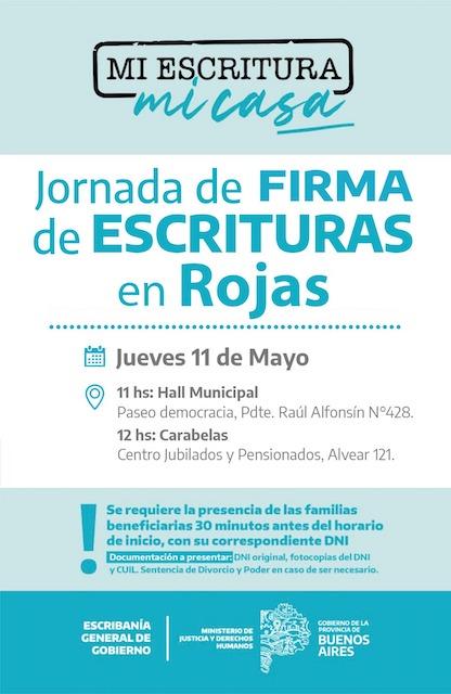  escrituras en rojas
