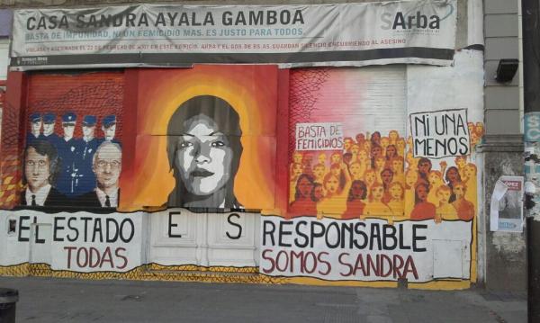  El recuerdo de Sandra siempre presente.