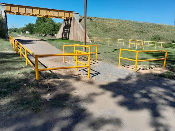 Reordenamiento en el paso peatonal bajo las vías del Ferrocarril General Urquiza 