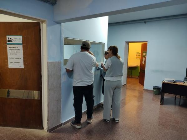 Avanza la ampliación del office de enfermería en el área de Maternidad