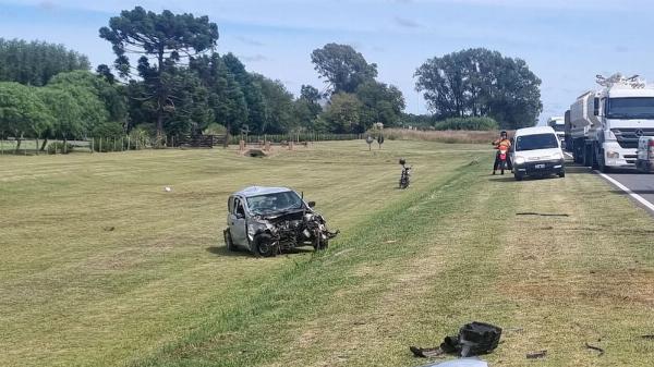 Tragedia en la Ruta 30: Un menor de 14 años al volante causó un choque fatal en Chivilcoy