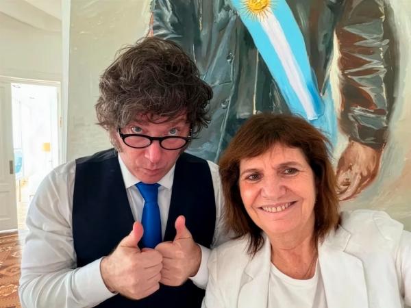 Patricia Bullrich sobre Milei: "El Presidente tiene una emocionalidad importante"