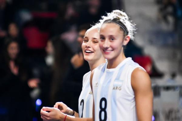 Pergamino ya tiene a su «pantera»: Bernardita Aguilar jugó sus primeros partidos en la Selección