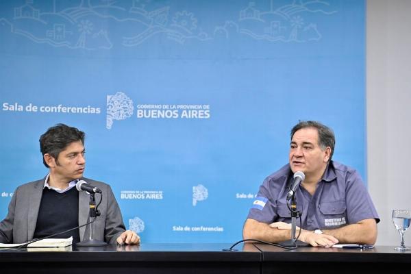 Proyección federal: Axel Kicillof encabeza un encuentro con intendentes en el sur de Santa Fe