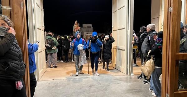 Más de 150.000 peregrinos completaron la tradicional caminata desde Rosario al Santuario de San Nicolás